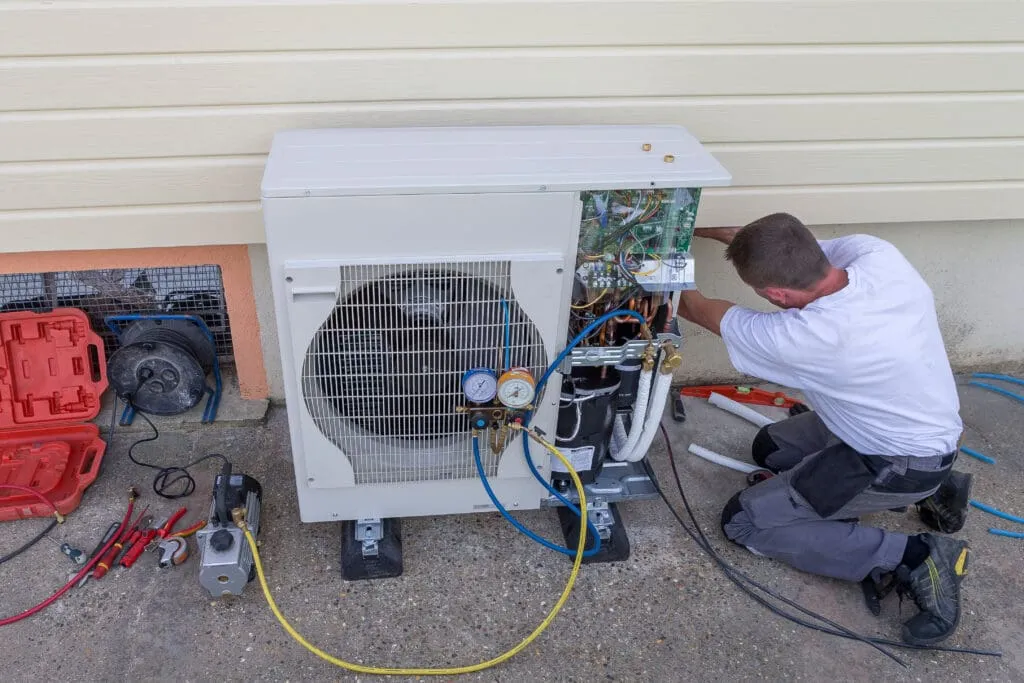 heat pump vs air conditioner and furnace