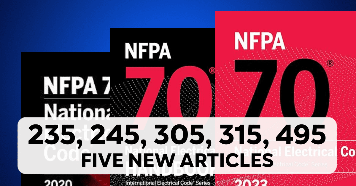 235, 245, 305, 315, 495: Five New Articles