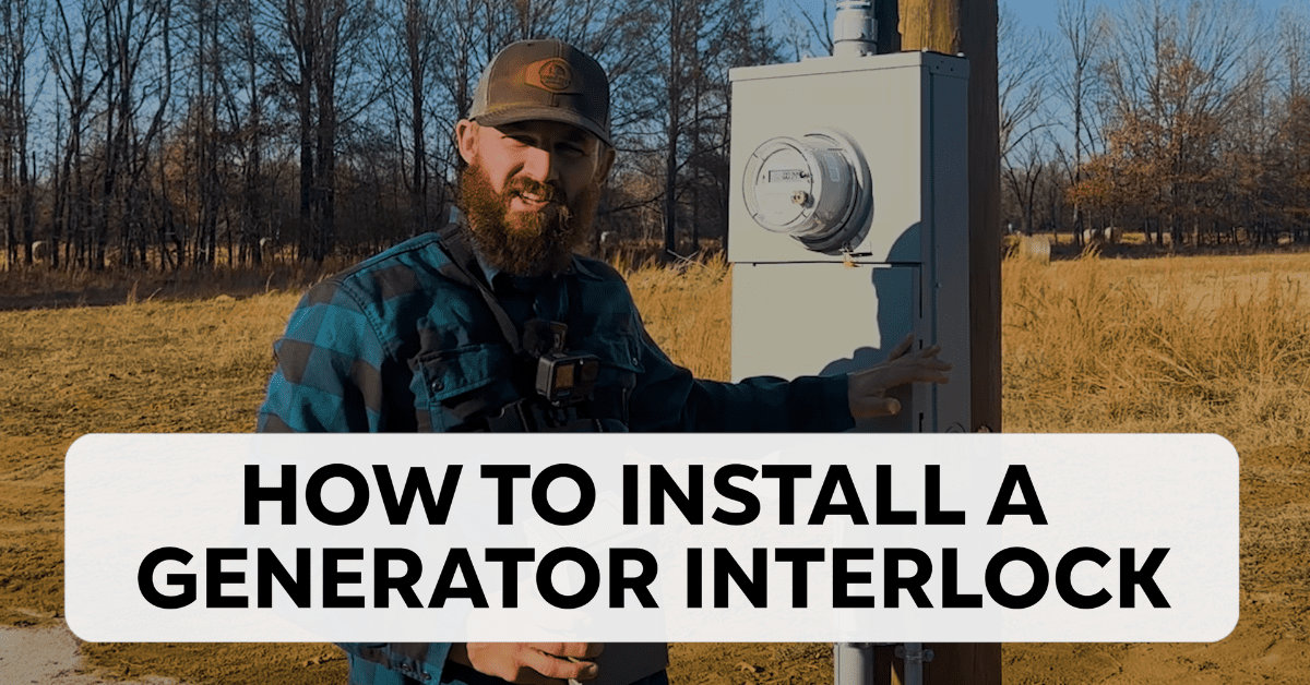 How to Install a Generator Interlock